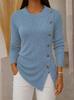 2026 Korean Retro Slimming Button Knit Sweater - Versatile & Playful Style
