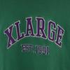 XLARGE Long sleeve sweat trainer M green Men's Used