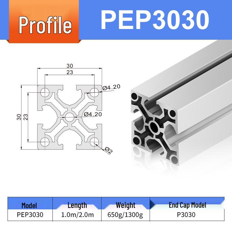 Aluminiumprofil-Verbindungsblock L-Block M4/M5 Einzel-/Doppelbohrungs-Mutter für Roboterarm-Zubehör (PEP2525, 1818)