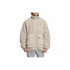 adidas Workwear Letter Print Long-Sleeve Outdoor Casual Jacket Unisex Beige