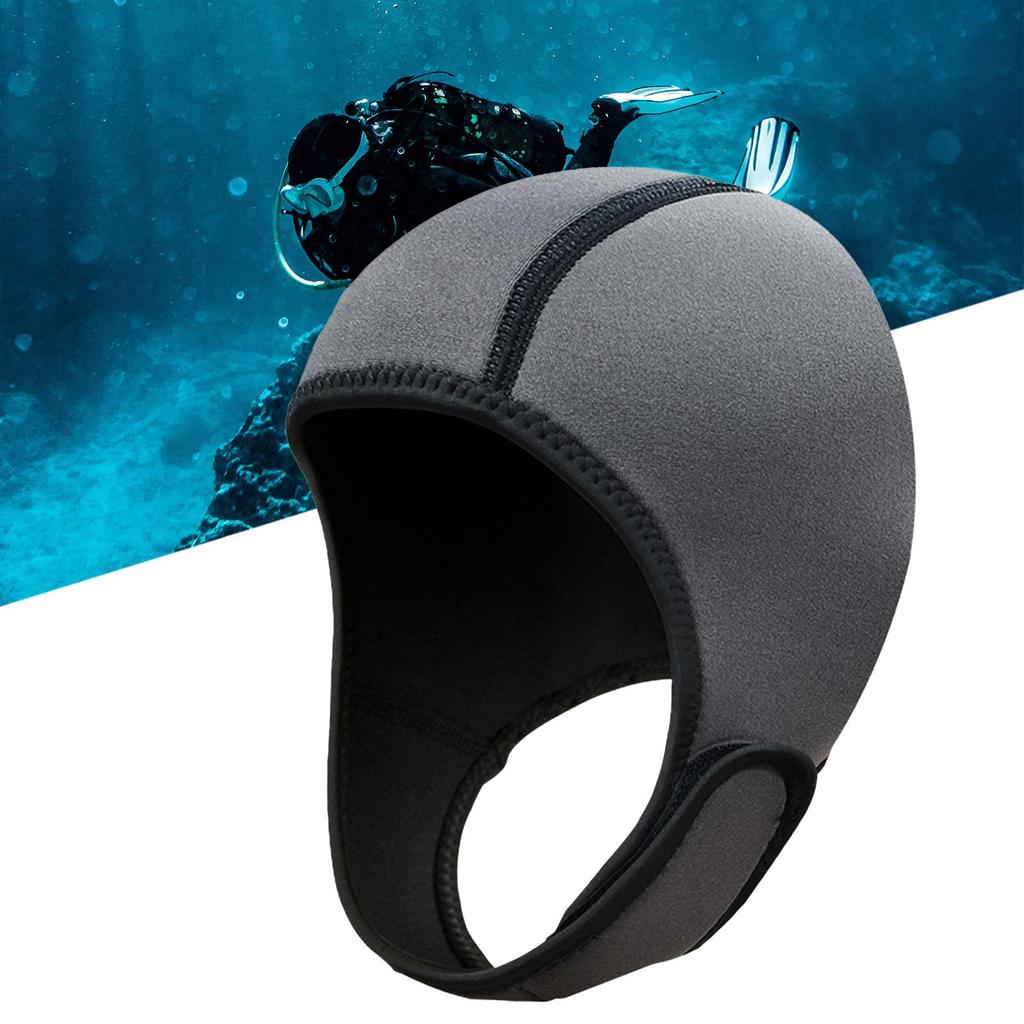 Diving Hood Cap 2mm Neoprene Hood Swimming Cap for Women Men Water Sports