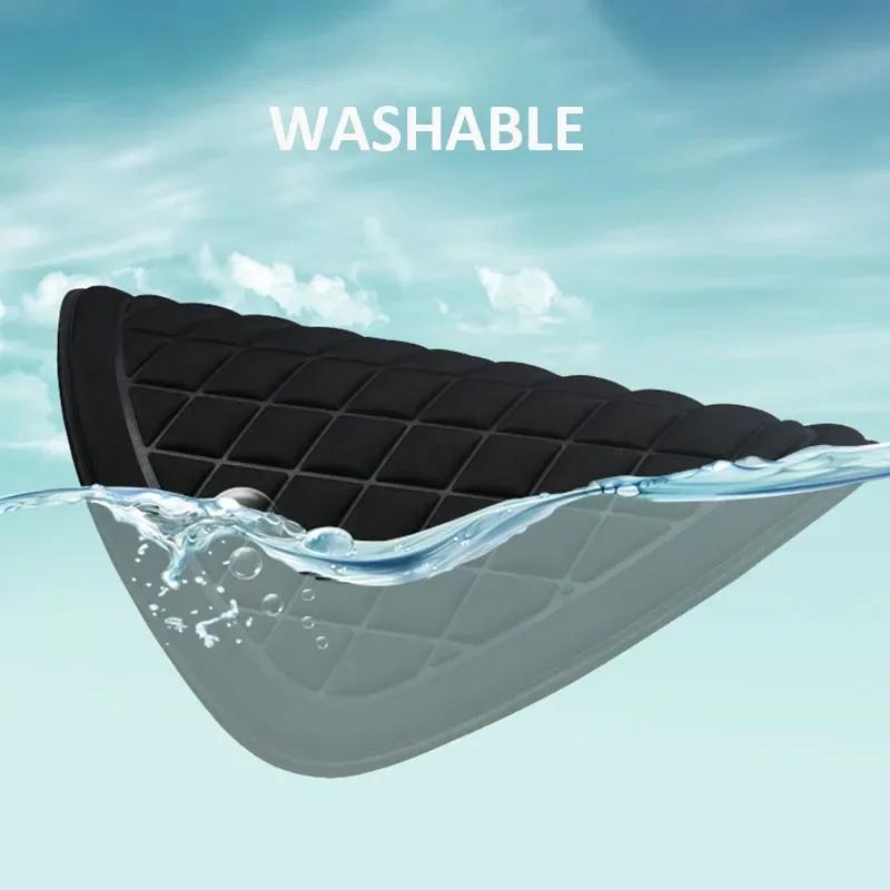 Car Seat Cushion Driver Seat Cushion with Comfort Memory Foam & Non-Slip Rubber Vehicles Office Chair Home Car Pad Seat Cover