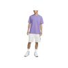 Nike Solid Color Loose Fit Crew Neck Short Sleeve T-Shirt Men Tops Purple DO7393-567