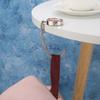Rhinestone Table Clasp Desk Hooks Zinc Alloy Foldable Handbag Hanger Handbag Storage Table Hook Travel Outdoor Storage Hanger