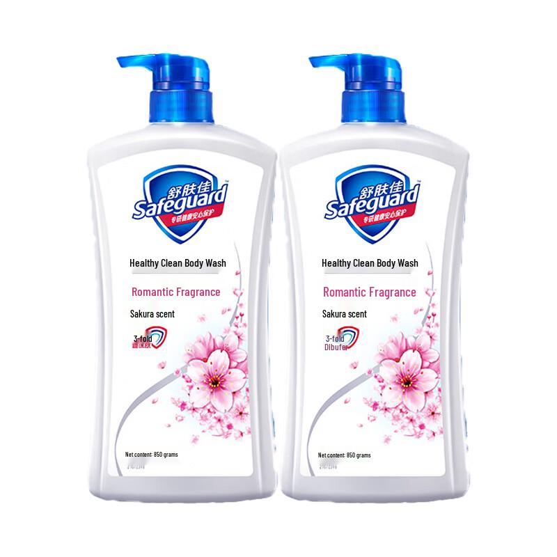 Safeguard Cherry Blossom Healthy Cleansing Shower Gel