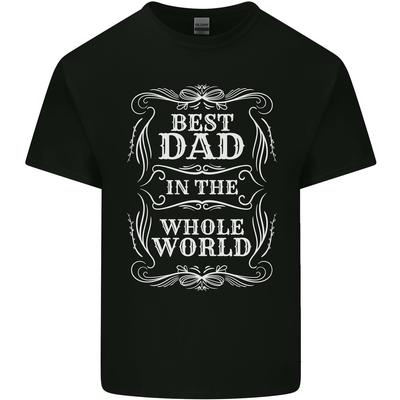 Best Dad In the Word Fathers Day Mens Light Cotton T-Shirt Unisex T-Shirt