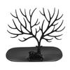 Geweihbaum Schmuckständer für Ohrringe Halsketten mit stabilem Sockel Schreibtisch Organizer Dekor