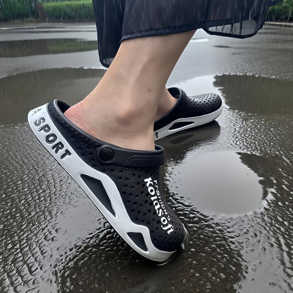 Men's Fashion Sandals | Non-slip Breathable Comfortable Slippers EVA Garden Shoes | Casual Walking Shoes, Outdoor Beach Shoes