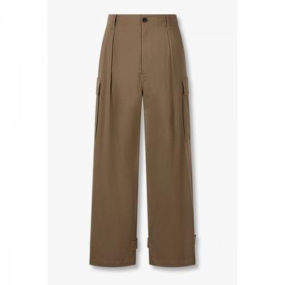 Silhouette Tuck Cotton Cargo Pants 9155431305ar