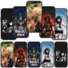 Phone Case for Samsung Galaxy S25 S23 S22 S24 Ultra FE A05 A06 A15 A16 A36 A37 A35 A54 A55 A56 A57 A25 A26 A53 A17 Levi Attack On Titan Cartoon Cover