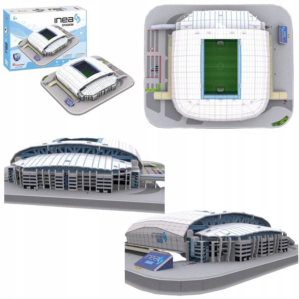 Puzzle 3d cubic fun cubicfun stadion lech poznań 97 elementów 20257