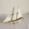 DIY Ship Assembly Model Kits Wooden Sailing Boat Scale Model Decoration