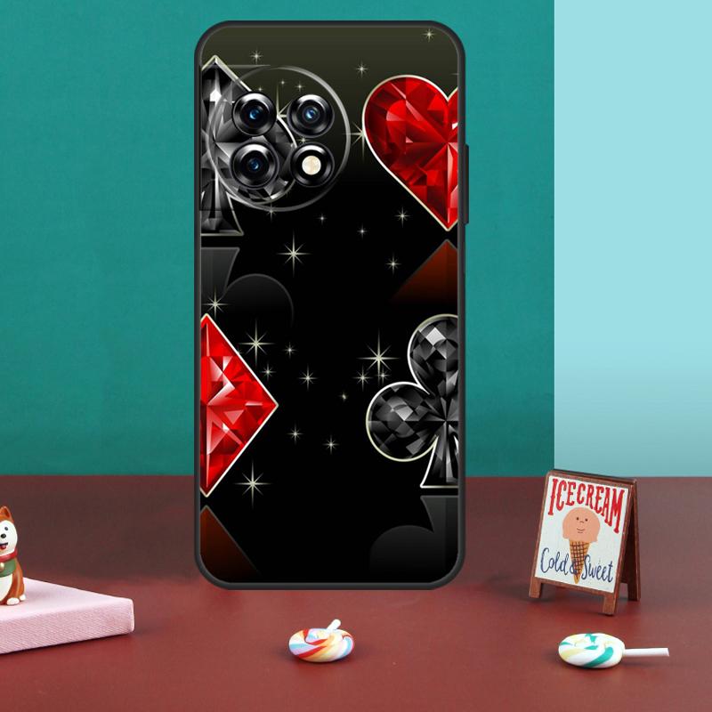 

Ace of Spades Poker For OnePlus Nord CE 5 2 3 4 Lite N20 N30 Case For OnePlus 15 13 12 11 13T 10T 8T 10R 12R 13R OnePlus Nord CE2Lite
