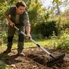 Heavy Duty Garden Implement Constructed Of Stainless Steel For Yard Maintenance And Weeding