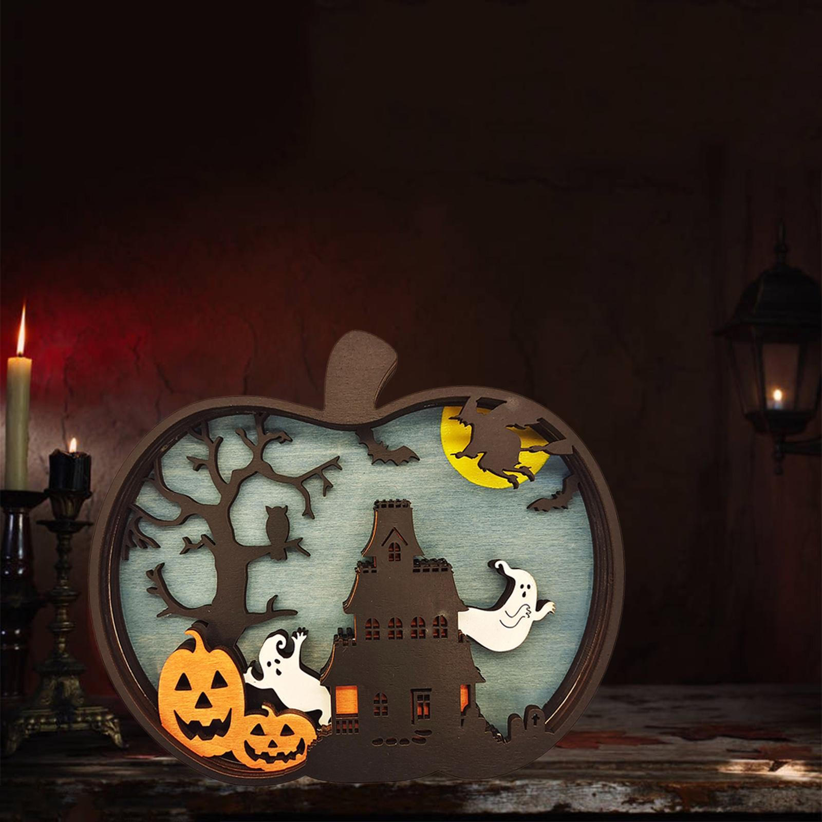 Wood Ornament Decoration Without Light