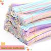 Colorful Macaron Pipe Cleaners: Creative Chenille Stems for Children's DIY Bouquets