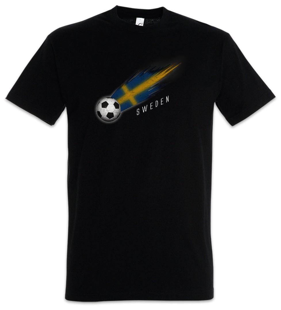 Sweden Football Comet I Men s T-Shirt Mens Womens Tees Top Sweden Swedish Flag Swedish 3XL