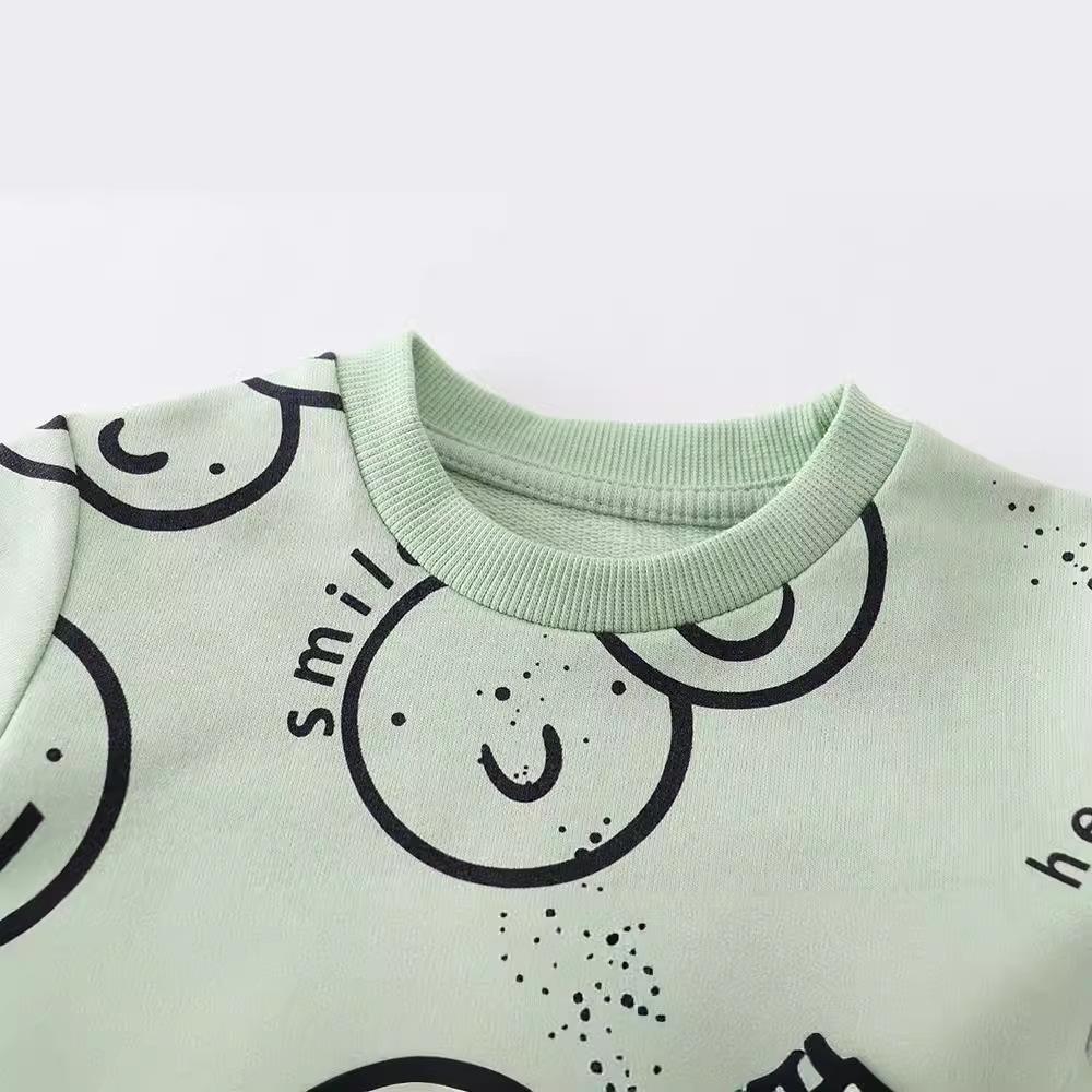 Jungen Langarm Cartoon Strick-Sweatshirt - Herbst Europäischer & Amerikanischer Stil Kinderkleidung