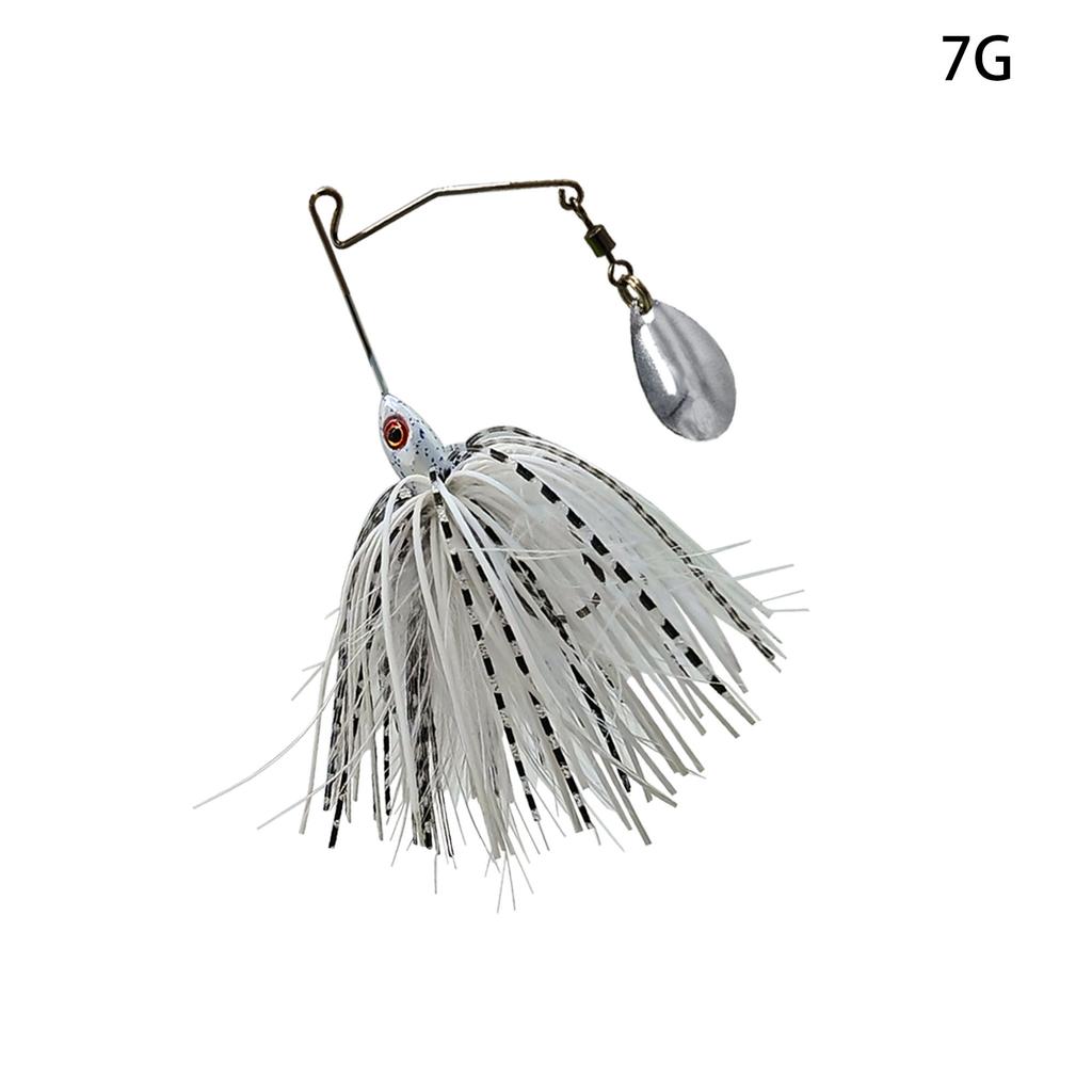 Mycena 7G/9G Spinner Bait Fishing Lure Chatter Bait Blade Jig Dancer Buzzbait Wobbler Chatterbait for Bass Pike