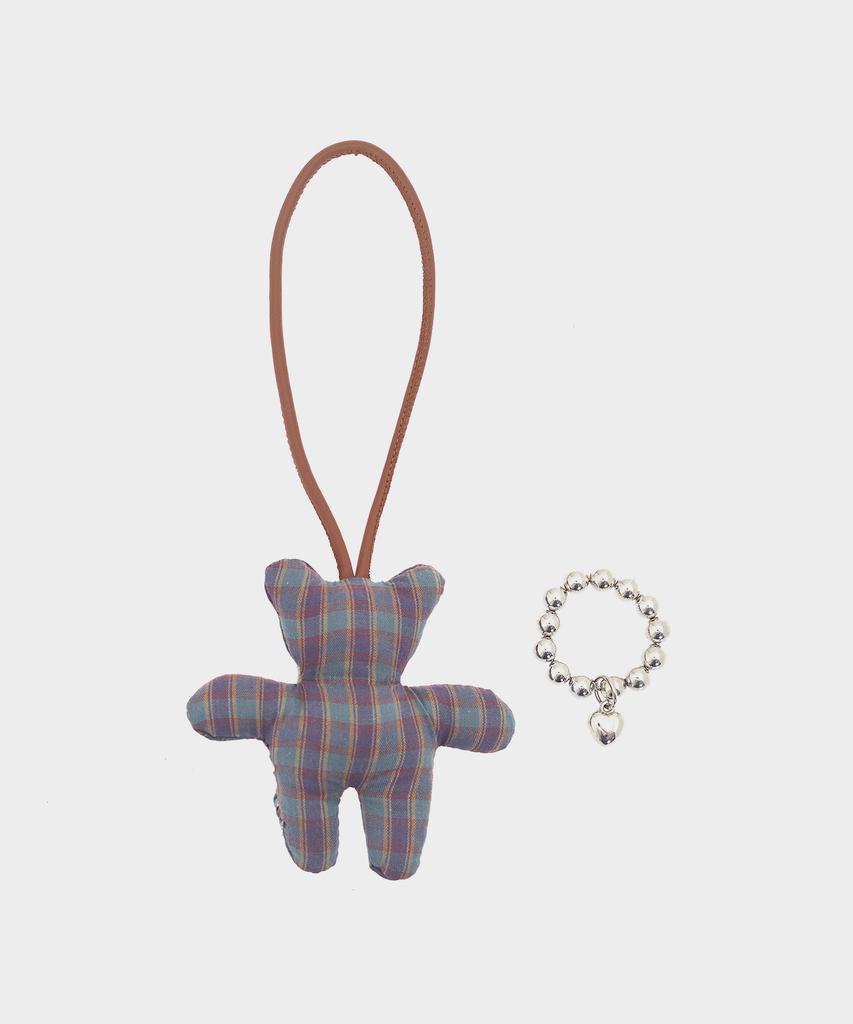 Talli Hug Bear Bag Charm_Blue