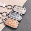 Zinc Alloy Leather Car Key Case Cover Holder For Peugeot 208 2008 301 308 3008 Rcz 508 408 2008 307 For Citroen C3 C4 Berlingo