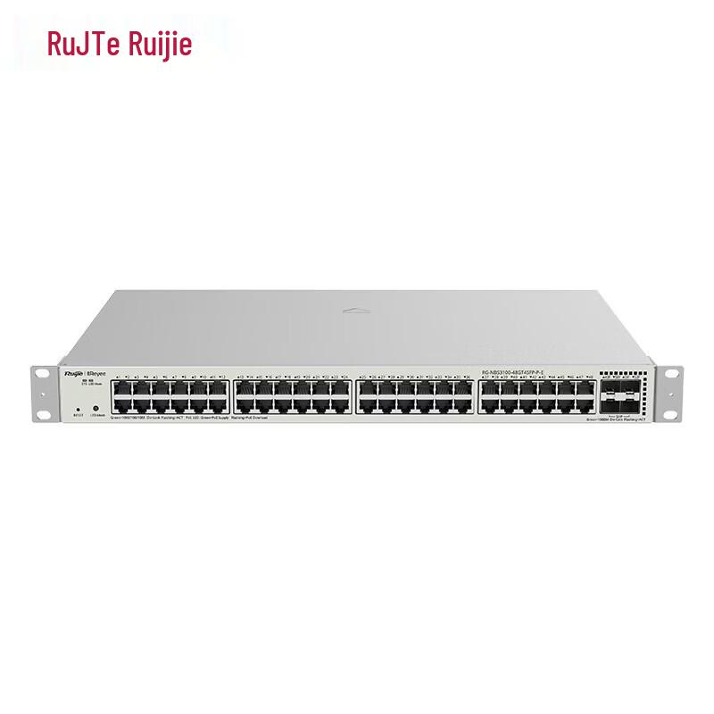 

Ruijie RG-NBS3100-48GT4SFP-P-E Gigabit PoE Managed Switch