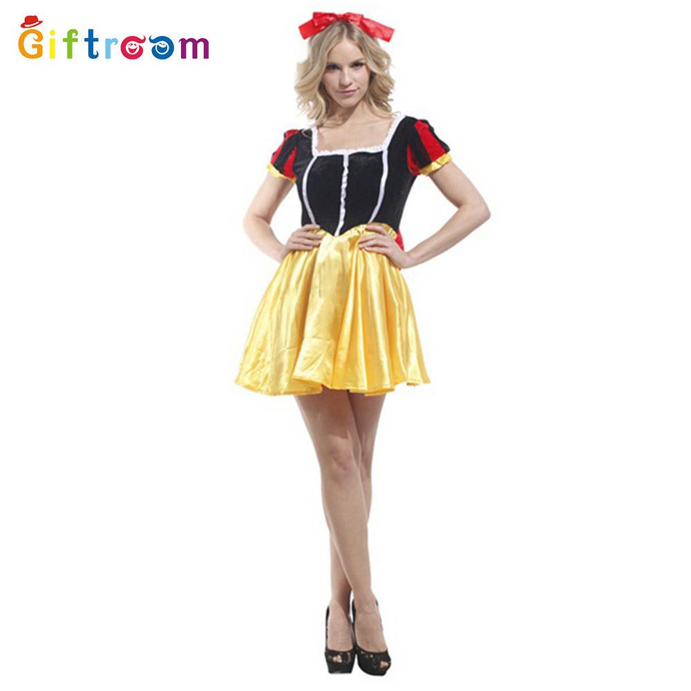 

Snow Queen Delightful Dress For Women Polyester Fabric Ideal For Halloween Celebrations And Performances