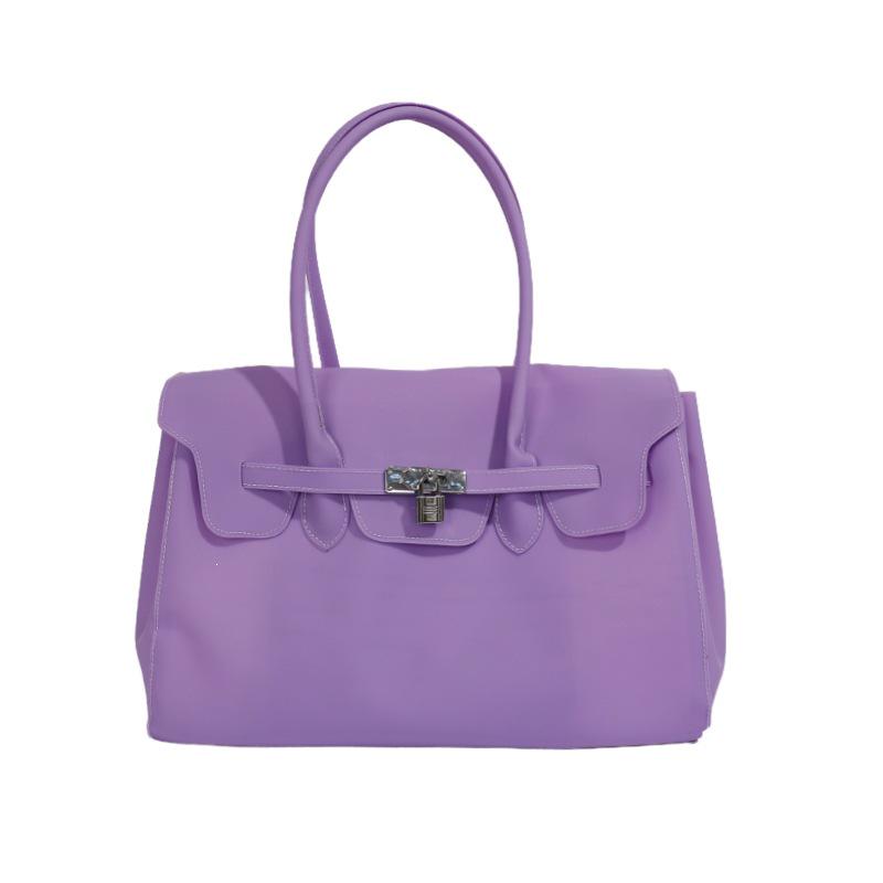 Borsa Jelly da Donna Trendy 2026: Borsa a busta grande capacità per il pendolarismo