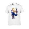 Saber (fate) T-Shirt Man T Shirts Cotton Printed T Shirts for Man T-Shirt