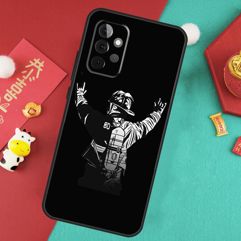 Firefighter Heroes Fireman Case For Samsung Galaxy A55 A35 A15 A54 A34 A14 A52 A32 A12 A13 A33 A53 A17 A16 A26 A36 A56