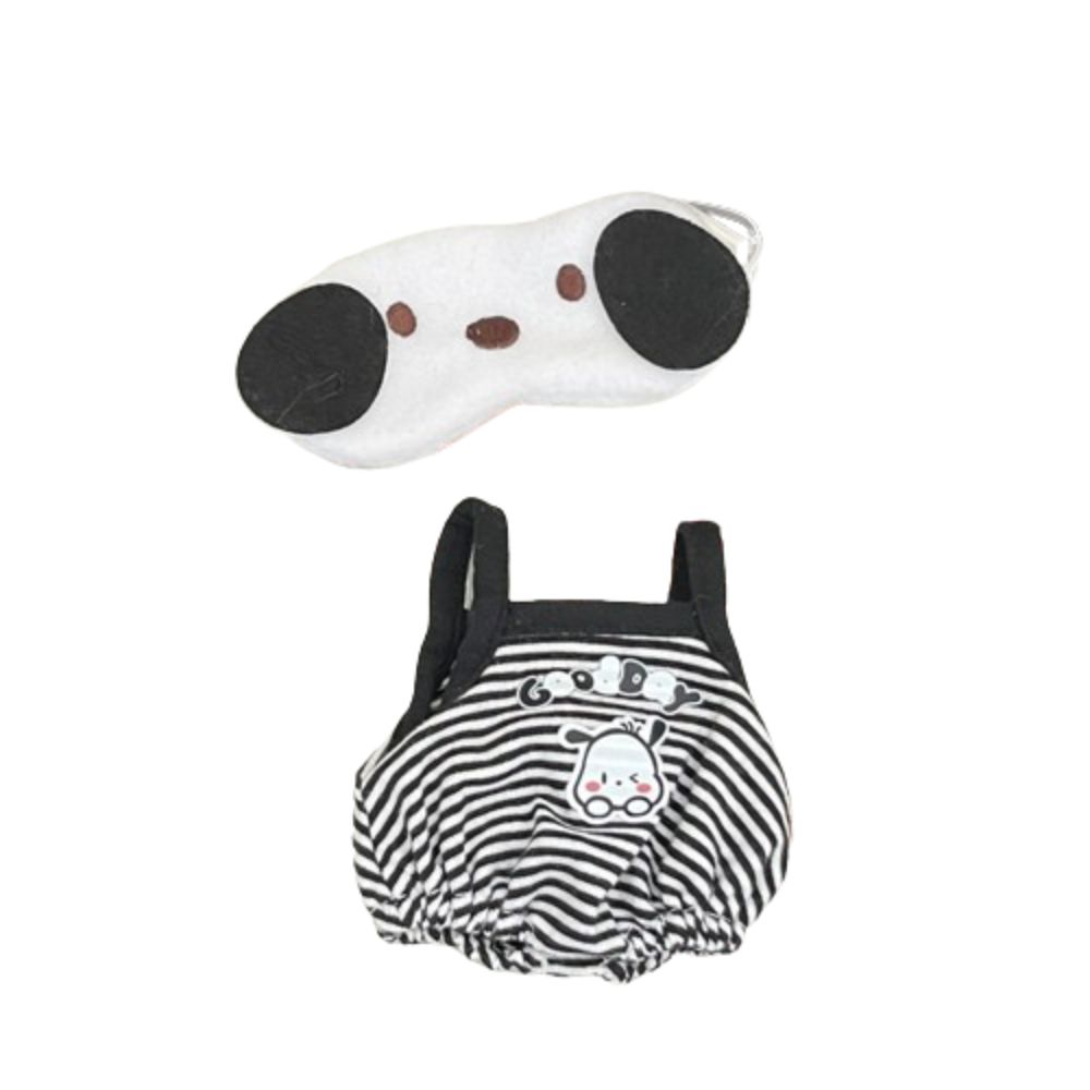 1 set Dress Up Miniature Dress Suit DIY Clothing No Attributes Dolls Clothes 20cm Idol Cotton Doll