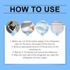 120ml Refrigerator Defrosting Deicing Agent Quick Disintegrates Ice Buildup Reduces Freezing Frequency Lowers Energy Consumption