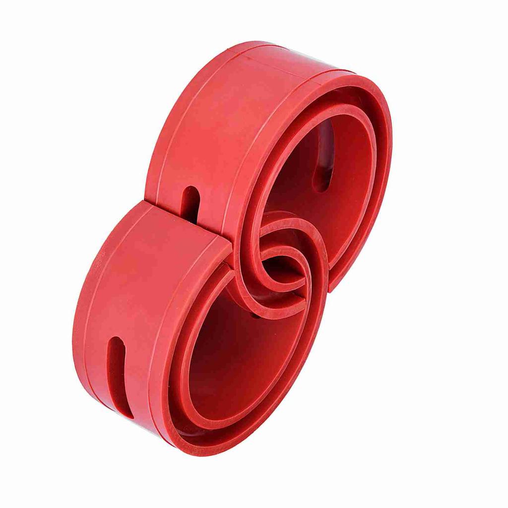 2 szt. Czerwony Samochodowy Amortyzator Bufor Sprężyna Zderzak Poduszka Typ B