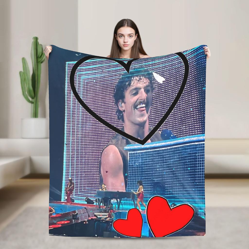 Benson Boone Sunflowe Warm Soft Blanket  Decorative Plush Bedding Throws Graphic Couch Bed Flannel Bedspread Sofa Bed Cover