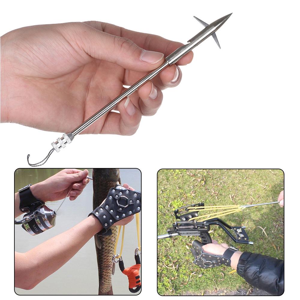 Runmeihe 12 Pointes De Flèche Acier Inoxydable – Chasse, Avec étui De Rangement, Neuf