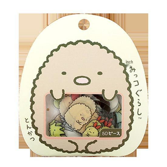 Japanese Cartoon Clear PVC Sticker Set: 50-Pack for Diary and Notebook Decor