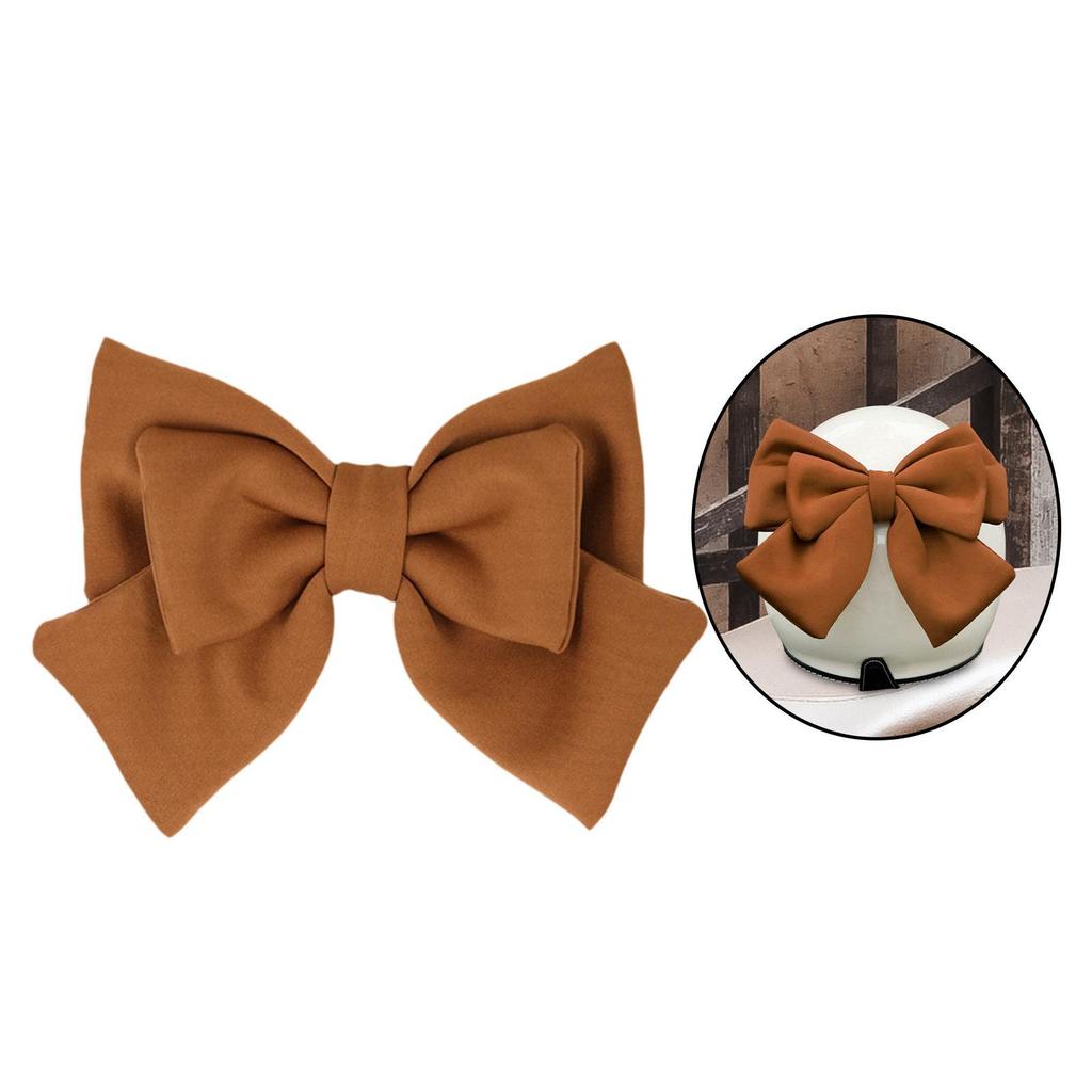 Helmet Bow Decoration Decoration Accessories Decorative Cute Self Tape Adorable