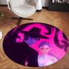 Rujinu (14) Round Office Rug Decorative Floor Rug for Office Bedroom Living Room and Home Space