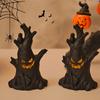 Decorative Items: Funny Pumpkin Night Light Small Figurine Terrifying GhostBedroom Scene Arrangement Light