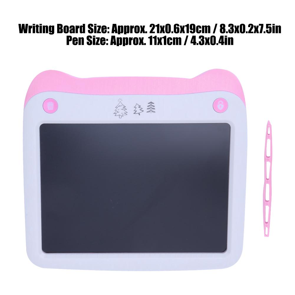 Children 8.5in LCD Intelligent Digital Writing Board Drawing Painting Pad Board Toy