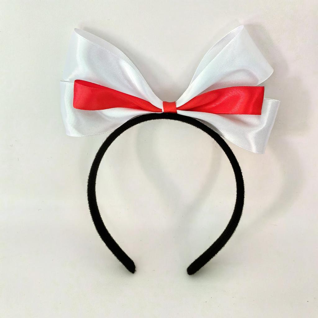 Bow Headband European Cup Fan Flag Cheering World Color Blocked Ribbon Party