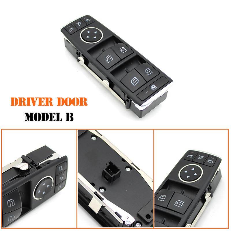 Car Driver Door Master Window Lifter Regulator Switch Button For BENZ A B GLA GL ML GLE GLS W176 W242 W246 W156 W166 W117