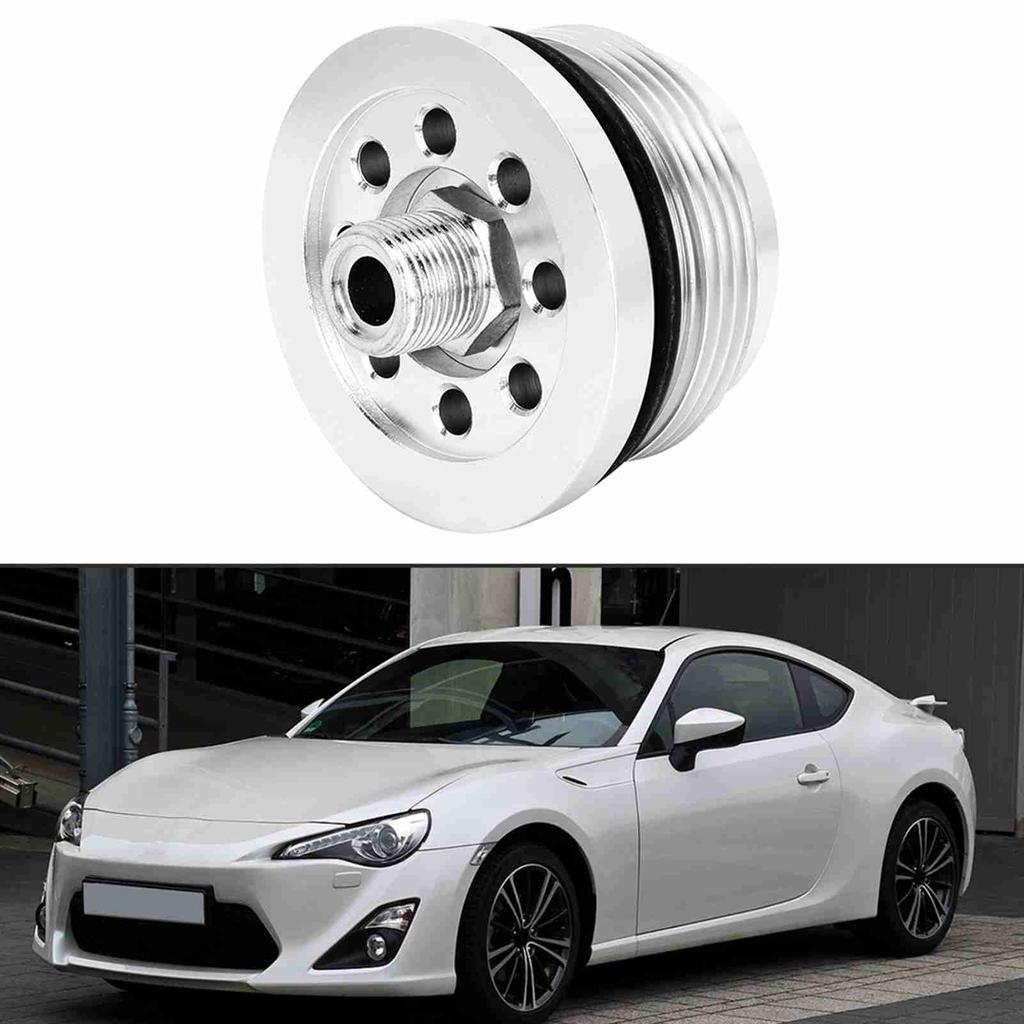 Aluminiumlegering Oljefilter Konverteringsadapter Anslutning Passar för Toyota GT 86 2011 2018