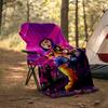 1pc Coraline6 Theme Blanket - Digital Print, Polyester, Cozy for All Seasons, Perfect for Outdoor, and Travel