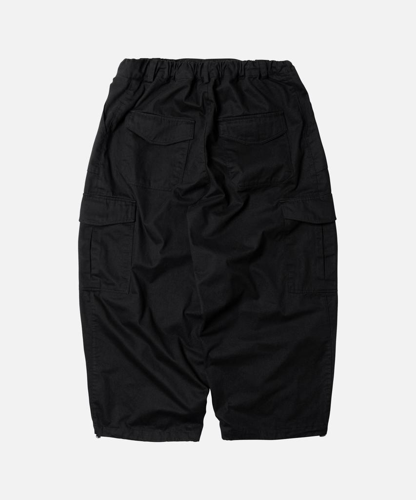 FRIZMWORKS Twill Cargo Balloon Pants _ Black