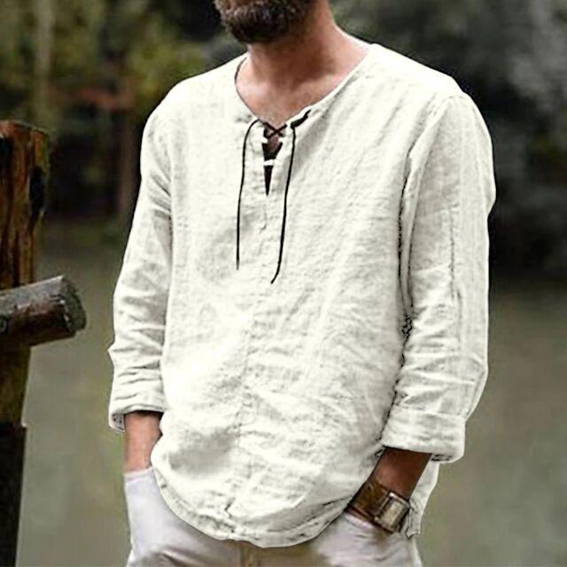 Spring and Summer New Long-sleeved T-shirt Men s Amazon Explosion European and American Men s Solid Color Trend S