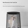 Mufengxing Large Metal Mesh Wastebasket