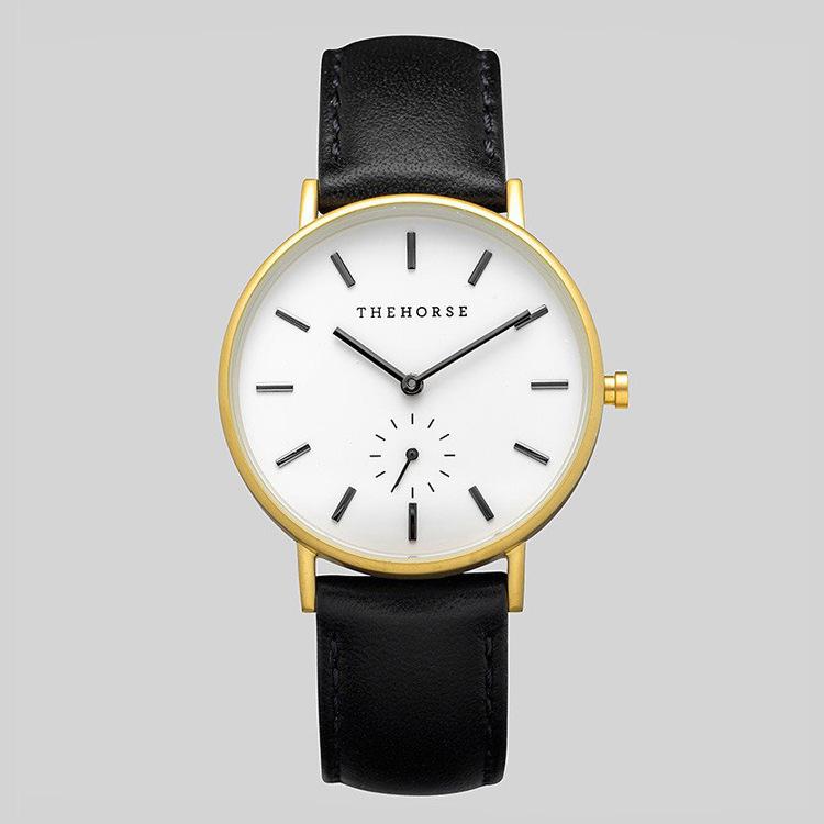 Best-Selling Boutique Fashion Simple Model The Hor Se Horse Watch Waterproof Two And A Half Hand Watch 782