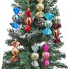 Electroplated Plastic Christmas Tree Candy Ornaments