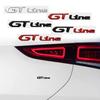 UHHA5 Car Fender Metal Sticker Rear Trunk Badge Emblem For Peugeot GTI GT GTline GT RCZ 406 405 205 3008 206 208 408 508 407 107 307